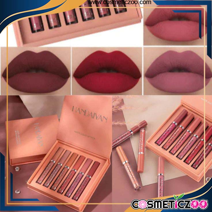 Handaiyan lipgloss- 6 colors